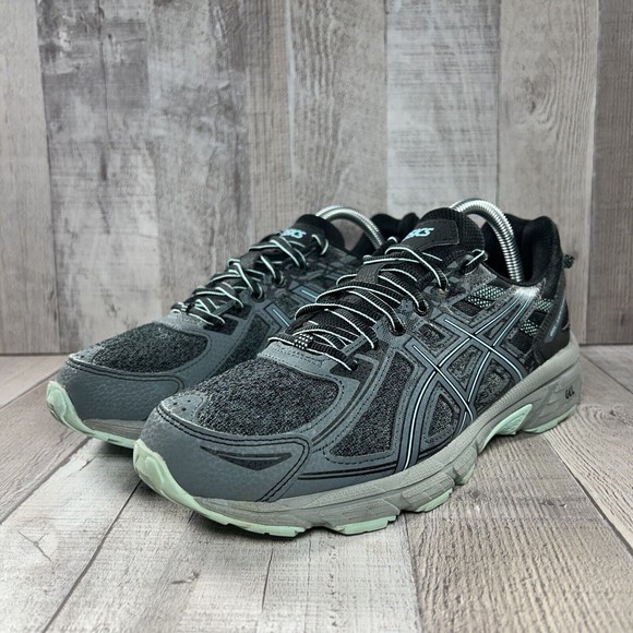 Asics GEL-Venture 6 MX Women's Trail Running Shoes Steel Gray Size 9.5 1012A504 - Picture 1 of 12